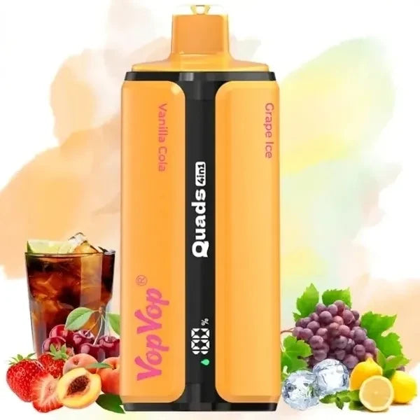 VopVop Quads 120.000 Puffs 4 em 1 - Pagamento na Entrega COD via CTT Expresso em Portugal