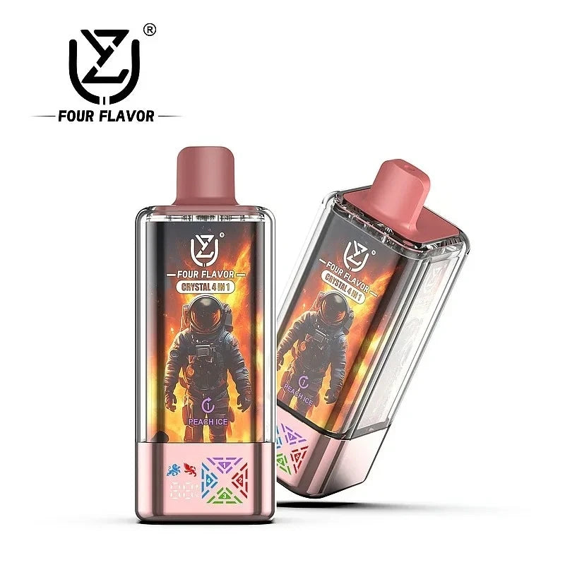 UZY 100.000 Puffs Crystal 4 em 1 - entrega CTT em Portugal para vape recarregável