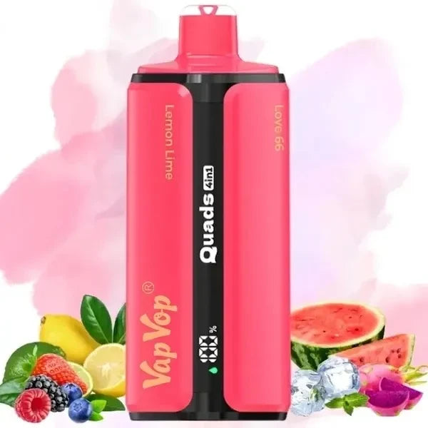 VopVop Quads 120.000 Puffs 4 em 1 - Entrega Rápida 24 a 48 Horas CTT, Embalagem Discreta