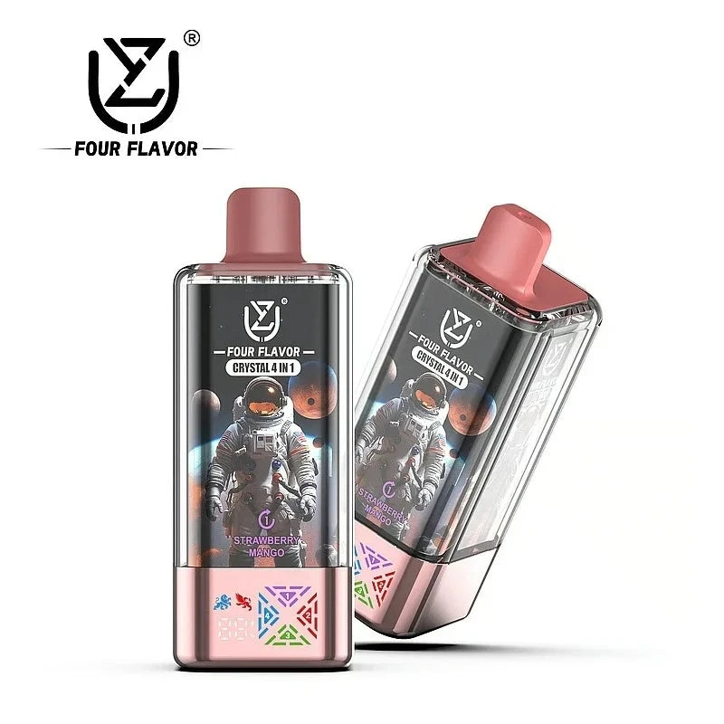 UZY 100.000 Puffs Crystal 4 em 1 - opção de nicotina para utilizadores adultos