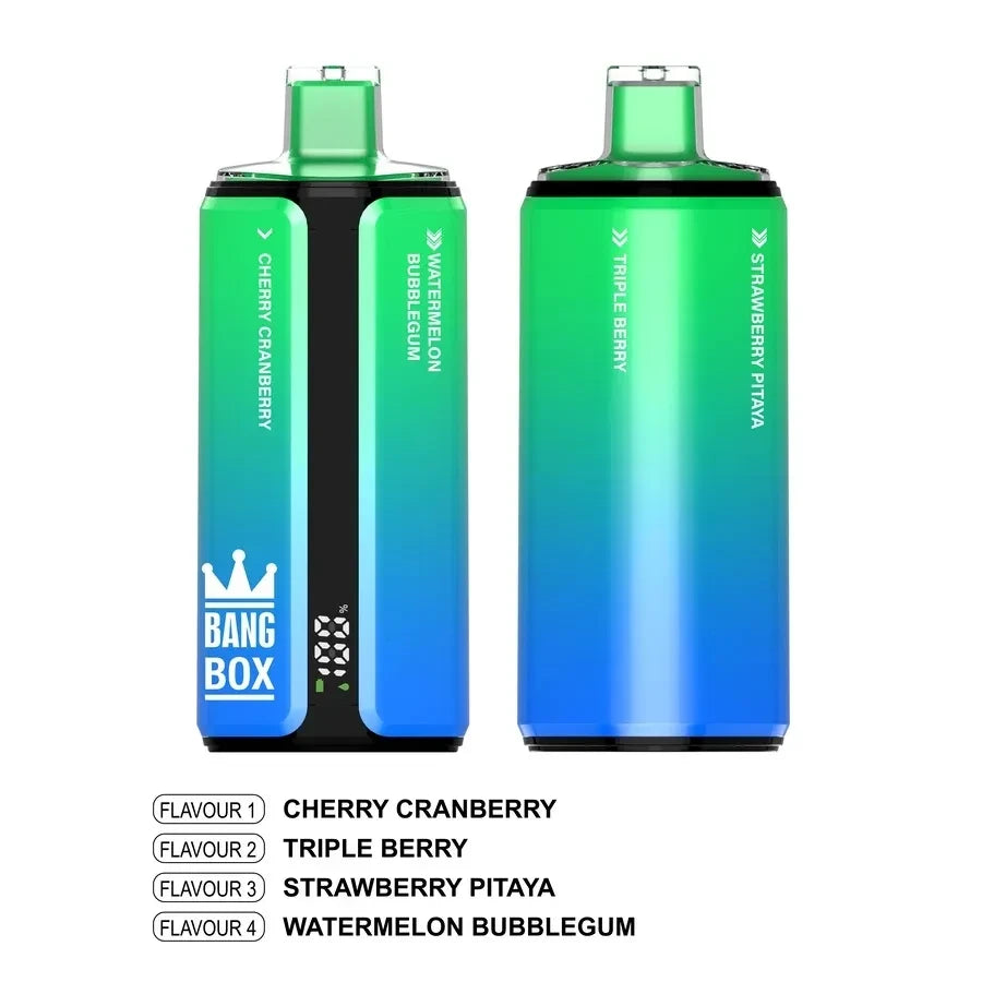 Bang Box 160K Puffs Especificacoes Tecnicas 160000 Puffs 4 Sabores Portugal