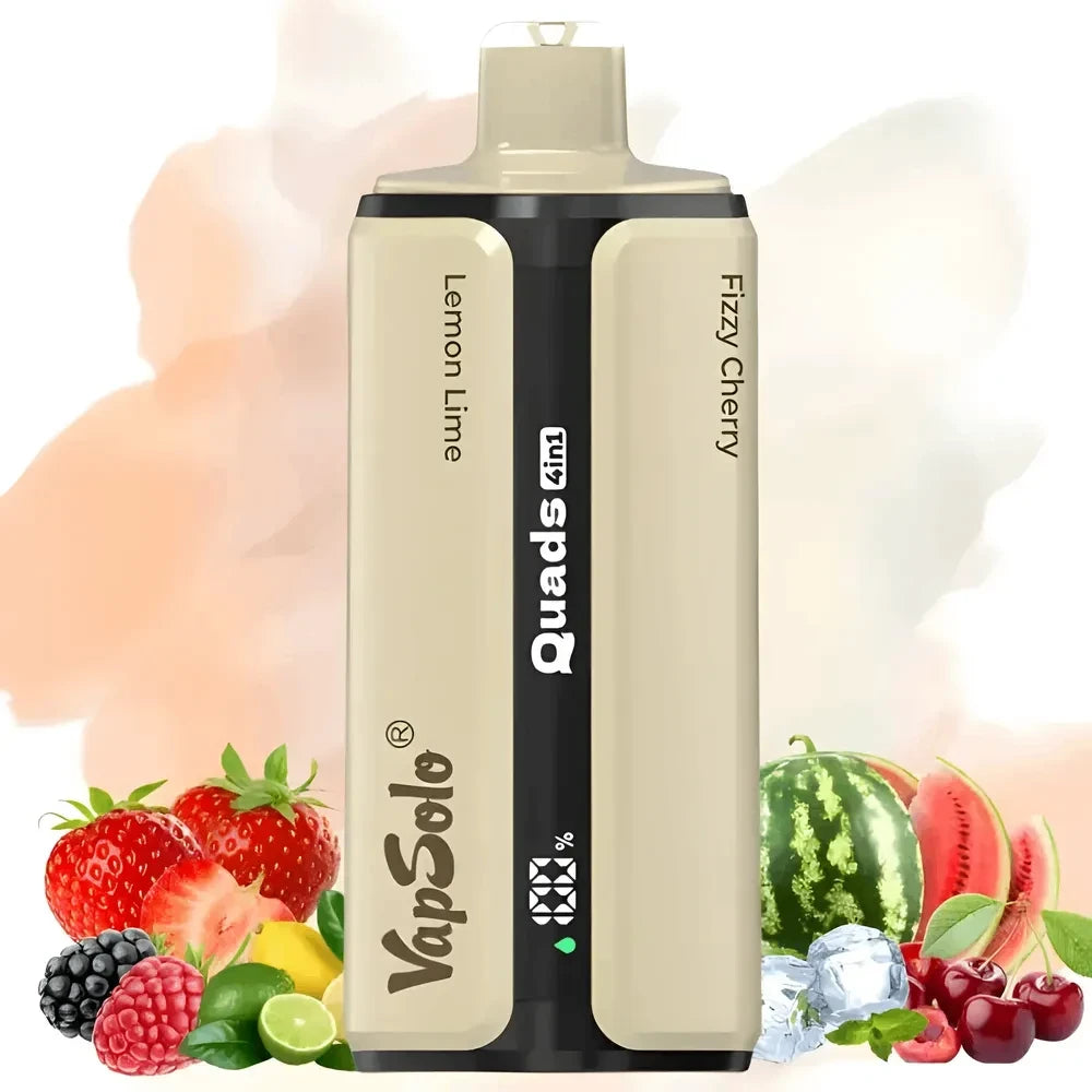 Vapsolo Quads 80.000 Puffs | Vape Descartável Recarregável 4 em 1