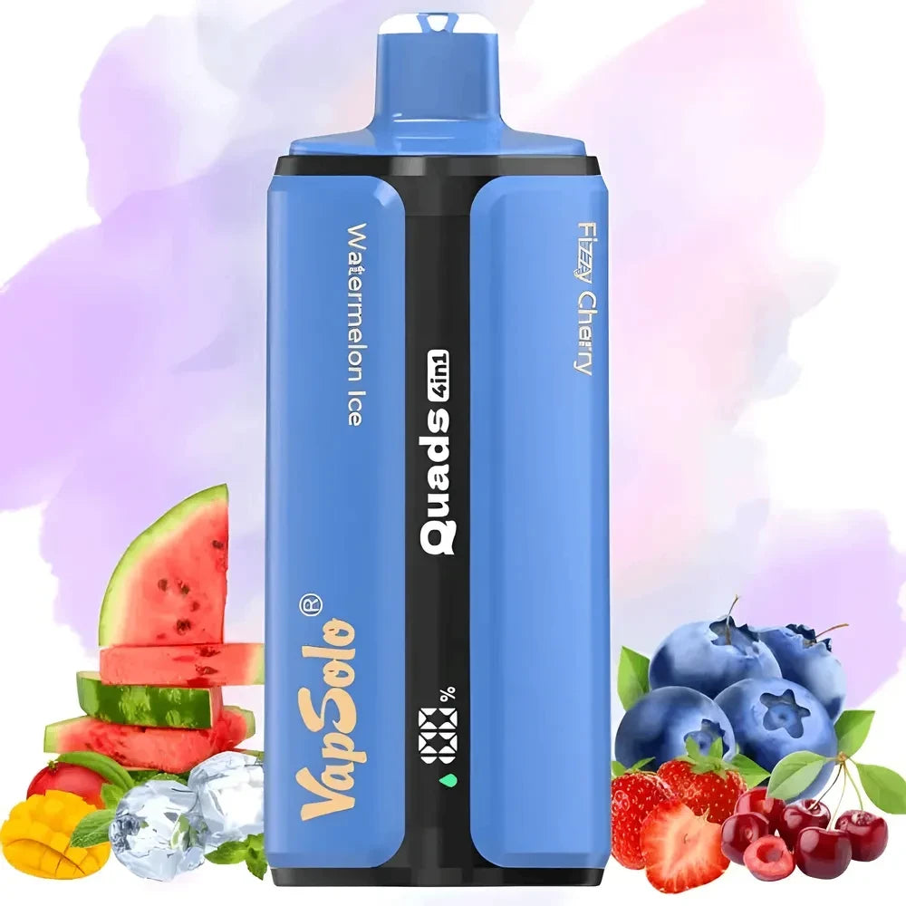 Vapsolo Quads 80.000 Puffs | Vape Descartável Recarregável 4 em 1