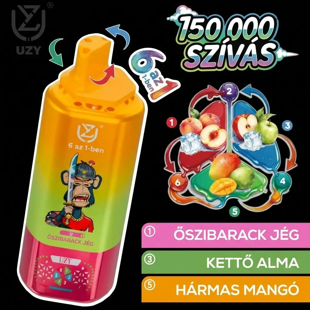 UZY 150K Sabores Frutas Tropicais Melancia Mirtilo Morango Portugal