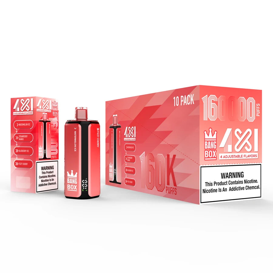 Bang Box 160K Puffs 4 Sabores Recarregavel Vape Descartavel Comprar Portugal