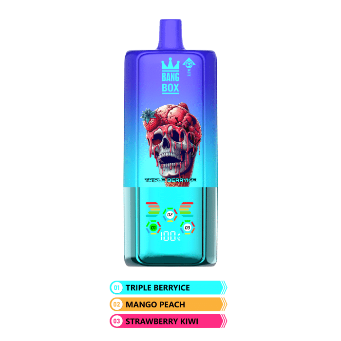 Bang Box 80.000 Puffs Vape Descartável 3 em 1 - Caixa Display 10 Unidades, Compra em Quantidade Portugal