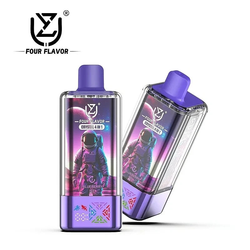 UZY 100.000 Puffs Crystal 4 em 1 - vape crystal com experiência de sabor variada