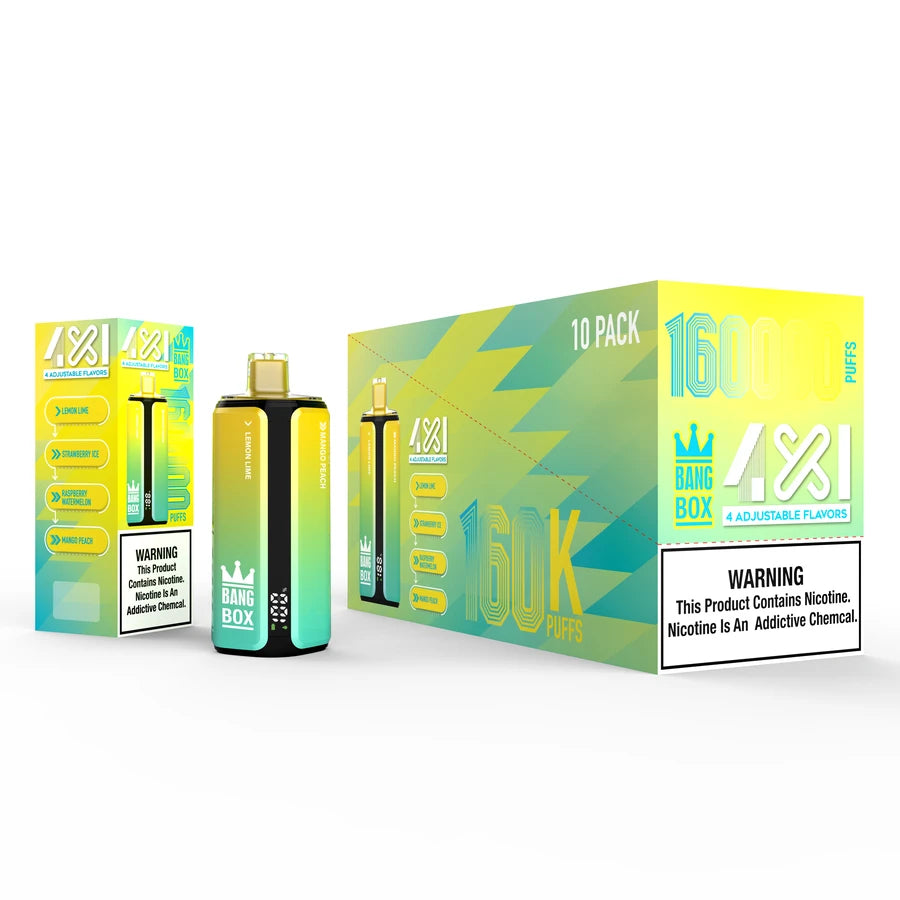 Bang Box 160K Puffs Vape Descartavel Ecra Inteligente Melhor Preco Portugal